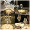 thumbnail image 5 of 3colors Diamond Table Lamp Crystal Led Bar Table Lamp Rechargeable Touch Sensor Dimming Bedside For, 5 of 5