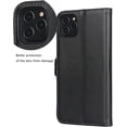 thumbnail image 3 of AmPm iPhone Xs Max Leather Case, Luxury Genuine Leather Wallet with Viewing Stand and Card Slots, Flip Cover Gift Boxed and Handmade for Apple iPhone Xs Max (DarkOrange), 3 of 8