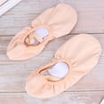thumbnail image 2 of par de zapatos de baile ligeros sin cordones, zapatos de yoga, suela de gimnasio, zapatos de ballet para niños y adultos, talla 37, 2 of 5