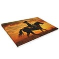 thumbnail image 2 of 16x24 inch Cowgirl Riding A Horse Canvas Pictures,Home Yard,Living Room,Bathroom Wall Decor Art Painting Prints,Retro Cowgirl Riding A Horse Art Paintings&nbsp;Canvas,For Cafes,Tavern Decoration, 2 of 6