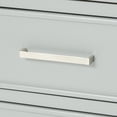thumbnail image 3 of Ariel Stafford 61 Inch Double Rectangle Sink Vanity With White Quartz Countertop W/1.5" Edge In Grey, 3 of 11