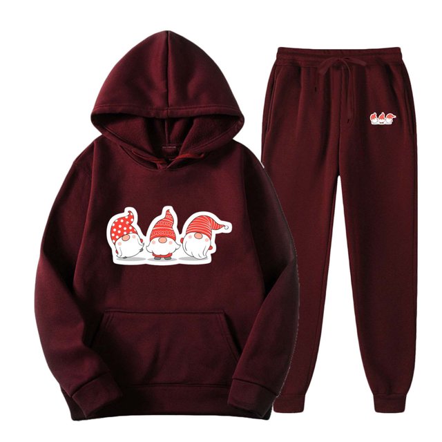 TIMIFIS Survêtement pour Homme 2 Pcs à Capuche, Ensemble de Sport Athlétique, Chandail à Enfiler Décontracté pour Course, Jogging, Ensemble de Tenue de Sport SetsFall