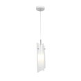 thumbnail image 1 of Gyro 52062-BS-CLOP Gyro 1 Light Pendant in Brushed Steel with Clear Outter Opal Inner Glass, 1 of 1