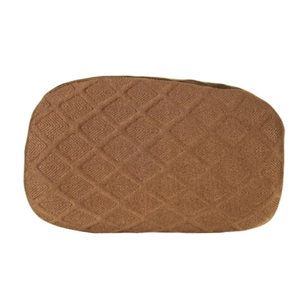 Funda de almohada para silla de escritorio, de almohada para silla giratoria, protección para silla, lavable Café Zulema funda para reposacabezas de sillas