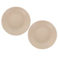 thumbnail image 1 of USHOBE 2 Pcs Plate Model Toys Kids Role Play Kitchen Wood Beige Parent-Child Interaction, 1 of 4