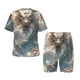 thumbnail image 1 of Balery Cool Cloud White Dragon Conjunto de Pijama Infantil de Manga Corta con Estampado – Ropa de Dormir de Algodón Suave-XX-Large, 1 of 6