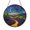 Acrylic 3.5 Inch, variant on Lavender Field under Starry Sky Stained Glass Suncatcher, Round Scenic Window Hanging Decor, Night Landscape Art Glass Panel Accent, Unique Gift Idea
