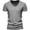 Dark Gray, variant on Krdevn Men's Casual V Neck T Shirts with Zipper Design for Everyday Wear for Summer,3XL
