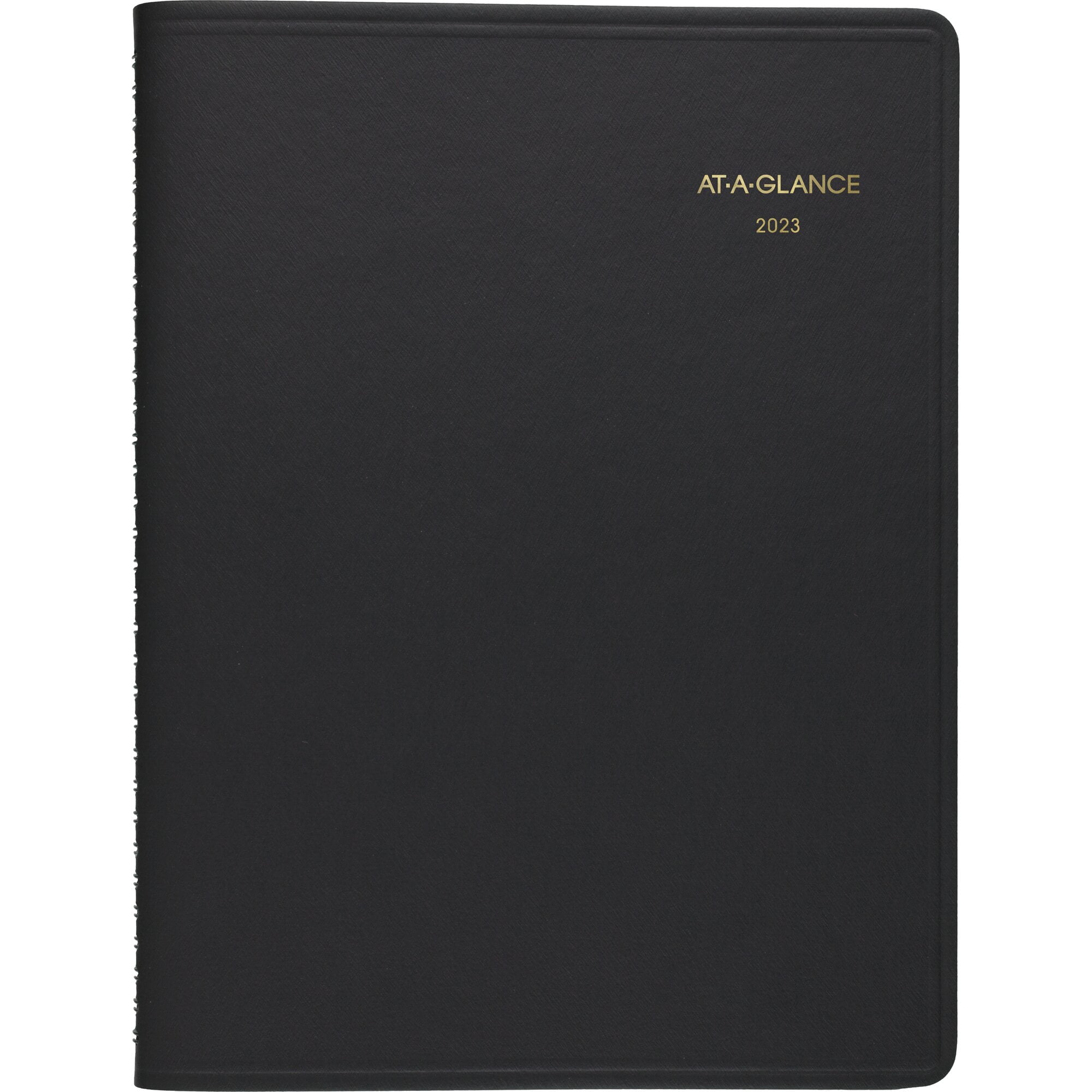 ATAGLANCE 2023 RY Weekly Appointment Book Planner, Black, Medium, 7