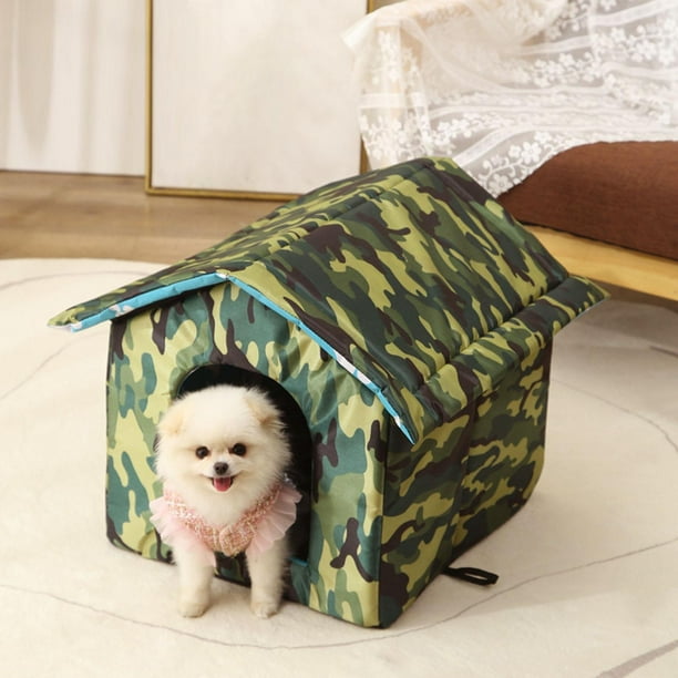 Niche Rafraîchissante Pour Chat D'intérieur Lavable - Tente D'été Pour Petits Chiens - Tente Tipi Avec Coussin