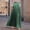 Green, variant on Sentmoon Women's Skirts Elastic Waist Solid Color Pleated Business Skirts for Women Midi Length Long Skirts Beach Items Soft and Comfortable for Club, Date Night, and Party Occasions Red M