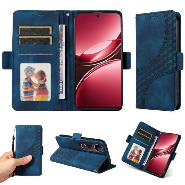 Funda GANGXUN para Vivo V50 Lite con diseño acolchado elegante, cuero PU, protección total y ajuste preciso
