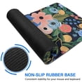 thumbnail image 6 of Long Mouse Pads for Desk,Pioneer Flower Floral Print Pattern Desk Mats on Top Of Desks, Desk Mouse Pad Extra Large with 3mm Non-Slip Base and Stitched Edge for Gaming,Office,Work,Home 35.4"x15.7", 6 of 6