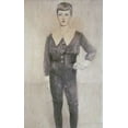 thumbnail image 2 of Khnopff, Fernand 10x14 White Modern Wood Framed Museum Art Print Titled - Prince Leopold of Belgium, 2 of 4