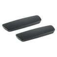 thumbnail image 2 of 1 par de almohadillas de repuesto para reposabrazos de silla de oficina, tapas de malla de cuero sintético PU para silla de ordenador Estilo D, 2 of 9