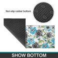 thumbnail image 6 of Pioneer Flower Floral Print Pattern Kitchen Rugs Sets Of 2,Anti Fatigue Kitchen Mat Rugs Non Slip Washable,Decorative Kitchen Floor Mats for Kitchen,Sink,Laundry,17"x30"+17"x47", 6 of 7