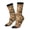 2 Black-1, variant on Animal Leopard Print Adult Socks for Men & Women,Calf Socks, Ankle Socks,Boots Socks,Breathable Casual Sock,Unisex Crew Socks