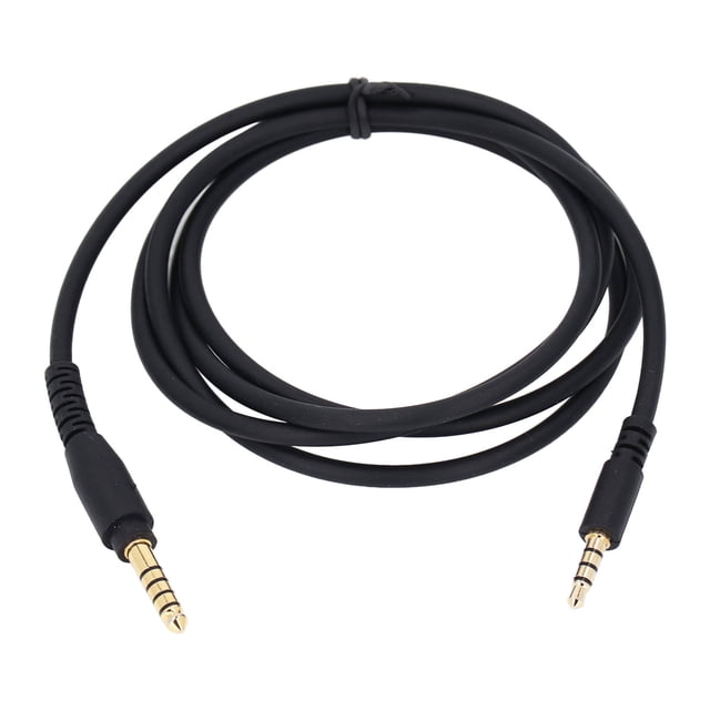 Cable de auricular de reemplazo, conector de 3.5 mm flexible 1.3 metros auriculares parauriculares enchufe y reproducir parauriculares ath gdl3 para computadoras