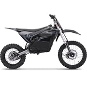 دراجة نارية كهربائية MotoTec 72v 5000w Pro باللون الرمادي الليثيوم