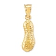 thumbnail image 1 of GOLD PEANUT CHARM PENDANT NECKLACE :  14K  Pendant with 22" chain, 1 of 1