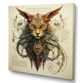 thumbnail image 2 of Designart "Diagrammatic Drawing Of A Mythical Creature II" Monsters Canvas Prints, 2 of 7