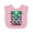 AD-Pink, variant on Inktastic First Trip to Florida Funny Beach Boys or Girls Baby Bib