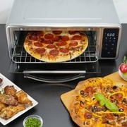 Kalorik MAXX 600°F Pizza Air Fryer Oven with Stone, in Stainless Steel (AFKA600PZASS13)