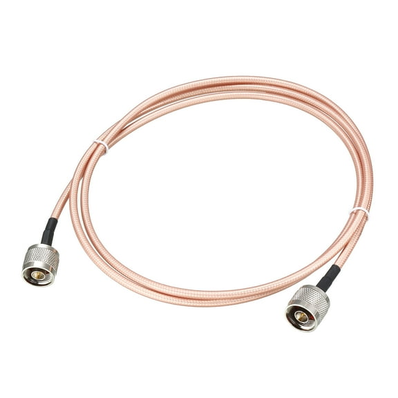Low Loss RF Coaxial Cable Connection Coax Wire RG-142 N Male to N Male 183cm 1pcs