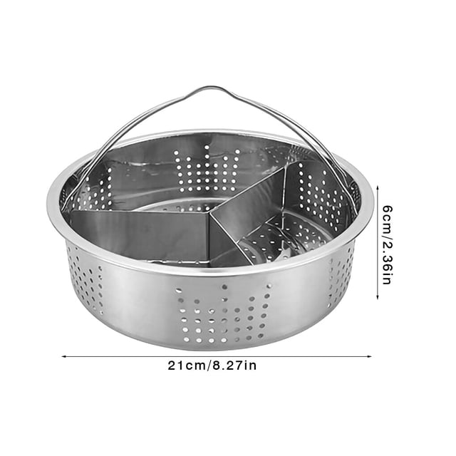 kurtrusly Steamer Stainless Steel Egg Steaming Rack Kitchen Cooking Steamer Stand Home Cookware Supplies