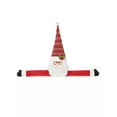 thumbnail image 2 of Ckraxd Christmas Tree Toppers Santa Claus Snowman Decorative Topper Soft Brushed Cloth Add Festive Charm to Holiday Decor, 2 of 3