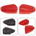 thumbnail image 6 of SPRING Red ABS Rearview Mirror Housing Shell Cover Cap for Toyota For Yaris 2012 2020, 6 of 8