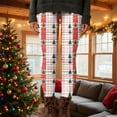thumbnail image 4 of Rutainlusire Womens Trendy Christmas Printed Leggings Comfy Yoga Pants 2025 Winter Women's Christmas Printed High Waist Long Yoga Pant Running Loose Leisurely Pants, 4 of 5