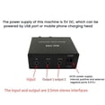 thumbnail image 3 of Distribuidor de Audio Mezclador de Audio EstéReo 1 Entrada 2 Salida Divisor RCA Multicanal para Amplificador de Potencia Audio Activo, 3 of 5