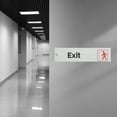thumbnail image 6 of (6 pack) Pen+Gear Silver Mylar EXIT Sign, 2x8 inch - Ideal for Office & Public Spaces, Easy-Clean Adhesive, 6 of 8