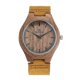 thumbnail image 2 of Relojes casuales con movimiento de cuarzo japonés con correa de cuero y caja de regalo, 2 of 5