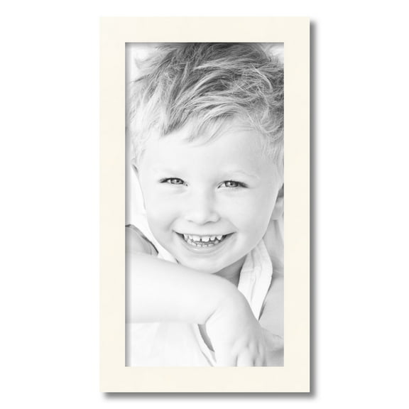 ArtToFrames 12x24 Inch White Picture Frame, This White Wood Poster Frame is Great for Your Art or Photos, Comes with 060 Plexi Glass (4114)