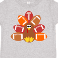 thumbnail image 4 of Inktastic Thanksgiving Cute Football Turkey Boys or Girls Toddler T-Shirt, 4 of 5