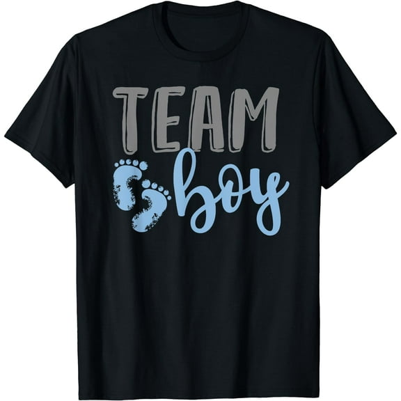 Team Boy Gender Reveal Baby Shower T-Shirt