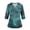 Blue #002, variant on Halloween Scrub Tops for Women Pumpkin Spider Bat Ghost V Neck Nurse Shirt Fall Scrub Tops 3/4 Sleeve Pockets Funny Cute Nursing Scrubs 2XL