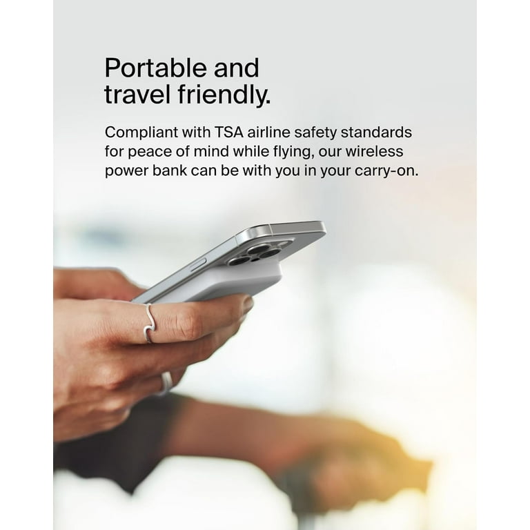 Belkin BoostCharge Pro Wireless Power Bank 5K w/ Qi2