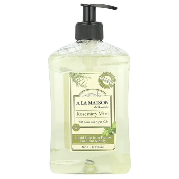A La Maison French Liquid Soap Rosemary Mint - 16.9 fl oz