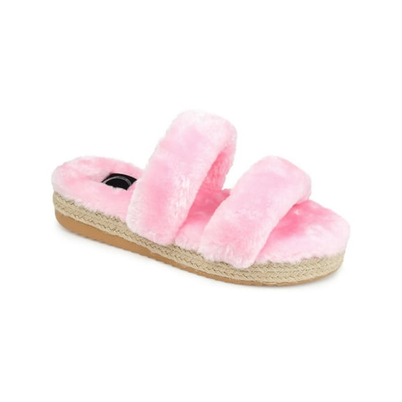 Journee Collection Womens Relaxx Slides Comfort Slide Slippers