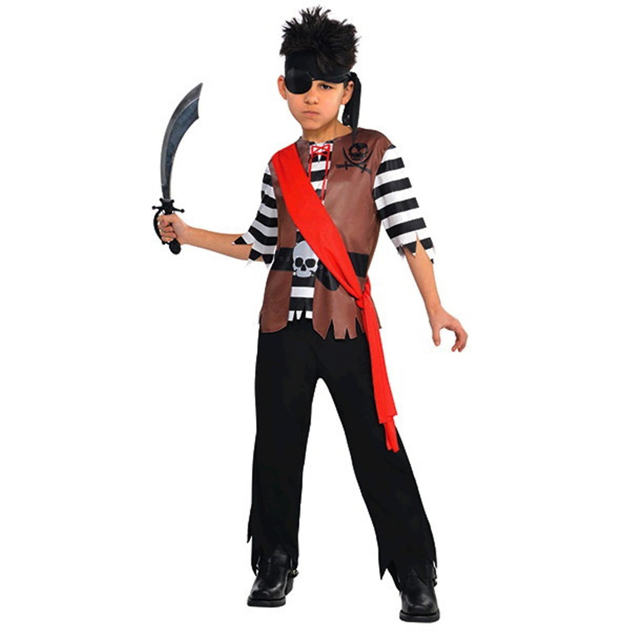 Pirate Lad Boys Child Buccaneer Thief Halloween Costume