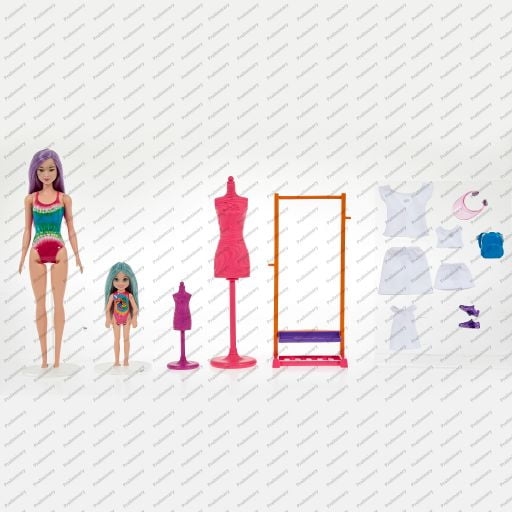 Barbie Color Reveal Tie Dye Fashion Maker - Walmart.com