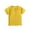 Yellow, variant on XUELUO Boys Athletic Shirts Summer Solid Color Crew Neck Button Down Short Sleeve Pocket Casual Tops T Shirts Sportwear,Green,3-4 Years