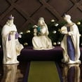 thumbnail image 2 of Lenox 6399943 First Blessing Nativity Three Kings Figurine Set, 2 of 4