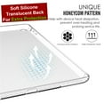 thumbnail image 5 of iPad 2 3 4 Gen [iPad 4th iPad 3rd iPad 2nd Old Model ] 9.7 Inch A1458 A1416 A1395 MD522LL/A MD525LL/A MD516LL/A MG932LL/A MG942LL/A Shock Proof Magnetic Honeycomb Pattern Clear Back Cover - Orange, 5 of 9