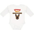 thumbnail image 3 of Inktastic Belgian Malinois Dog Gift Boys or Girls Long Sleeve Baby Bodysuit, 3 of 5