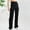 Black, variant on Joau Yoga Pants for Women High Waist Workout Bootleg Pants Tummy Control Flare Leggings Workout Lounge Bell Bottom Dress Pants Lightweight Athletic Leggings