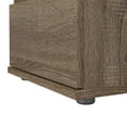 thumbnail image 6 of Tvilum Aurora 2 Drawer Bedroom Nightstand for Adults, Truffle, 6 of 8